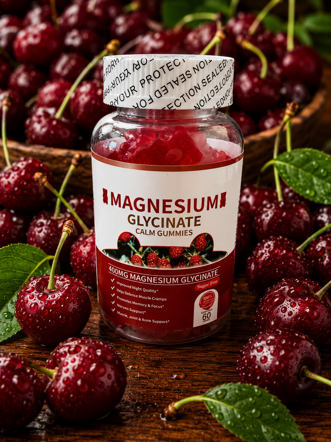 Magnesium Glycinate calm - 1pza - 60gommies